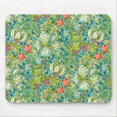 Wilhelm Morris Vintages Blumendesign Mousepad (Vorne)