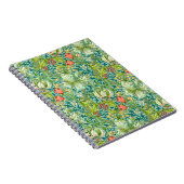 Wilhelm Morris Vintages Blumendesign Notizblock (Rechte Seite)