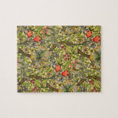 Wilhelm Morris Vintages Blumendesign Puzzle (Horizontal)