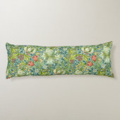 Wilhelm Morris Vintages Blumendesign Seitenschläferkissen (Rückseite)