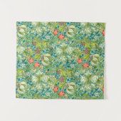Wilhelm Morris Vintages Blumendesign Wandteppich (Vorderseite (Horizontal))