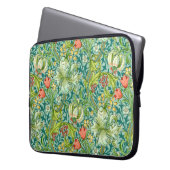 Wilhelm Morris Vintages Muster Laptopschutzhülle (Vorderseite Links)