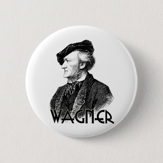 Wilhelm Richard Wagner Button (Vorderseite)