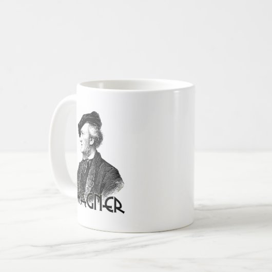 Wilhelm Richard Wagner Kaffeetasse (Vorderseite Links)