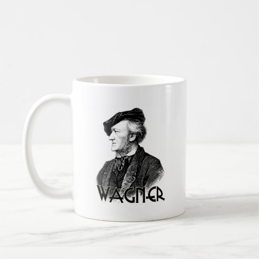 Wilhelm Richard Wagner Kaffeetasse (Links)
