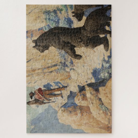 Wilhelm Robinson 1904 Puzzle (Vertikal)