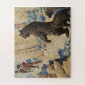 Wilhelm Robinson Leigh 1904 Bären im Weg Puzzle (Vertikal)