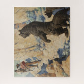 Wilhelm Robinson Leigh 1904 Bären im Weg Puzzle (Vertikal)