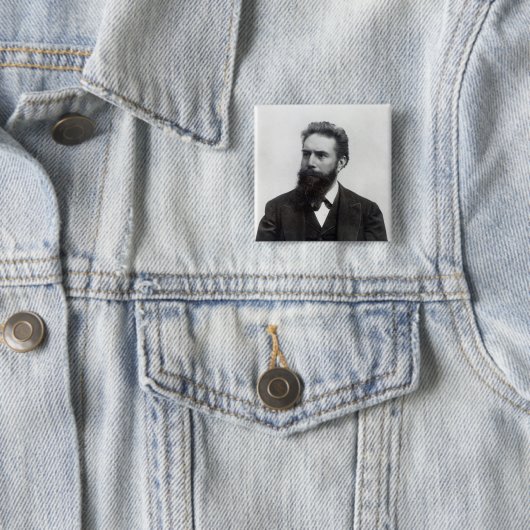 Wilhelm Rontgen Button (Beispiel)