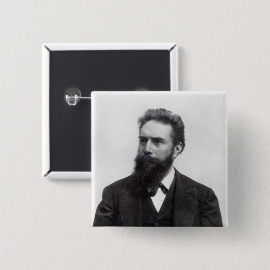 Wilhelm Rontgen Button (Vorne & Hinten)