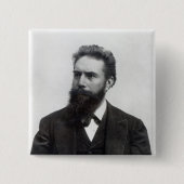 Wilhelm Rontgen Button (Vorderseite)