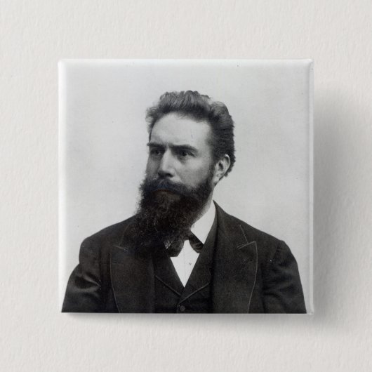 Wilhelm Rontgen Button (Vorderseite)