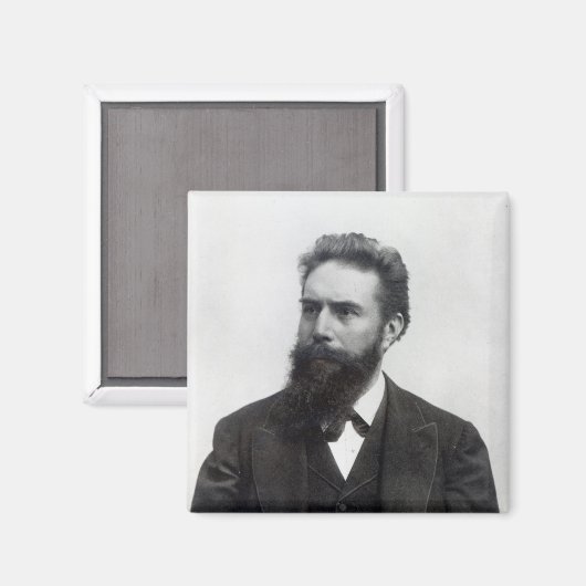 Wilhelm Rontgen Magnet (Vorderseite/Rückseite)