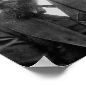 Wilhelm Rontgen Portrait Poster (Ecke)