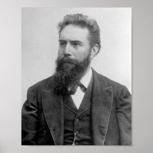Wilhelm Rontgen Portrait Poster