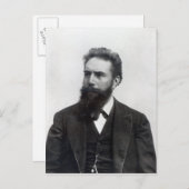 Wilhelm Rontgen Postkarte (Vorne/Hinten)
