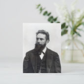 Wilhelm Rontgen Postkarte (Stehend Vorderseite)