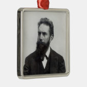 Wilhelm Rontgen Silbernes Ornament (Rechts)