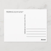 Wilhelm Steinitz, Schachspieler Postkarte (Rückseite)