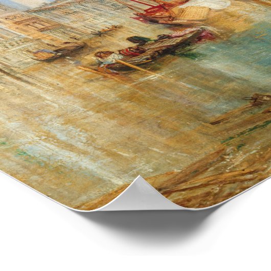 Wilhelm Turner - Venedig Poster (Ecke)