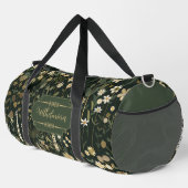 Wilhelmina Dark Daisy Floral Duffle Bag (Rechte Ecke)
