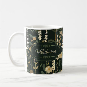 Wilhelmina Dark Daisy Floral Kaffeetasse