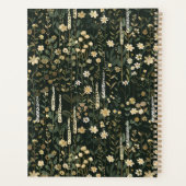 Wilhelmina Dark Daisy Floral Planer (Rückseite)