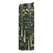 Wilhelmina Dark Daisy Floral Thermosbecher (Nach links gedreht)