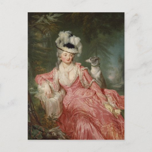 Wilhelmine Enke Postkarte (Vorderseite)