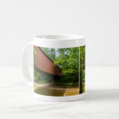 Wilkens Mill Covered Bridge Coffee Tasse (Vorderseite Links)