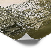 Wilkes-Barre Pa in den 1930er Jahren. Poster (Ecke)