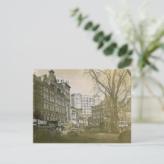 Wilkes-Barre Pa in den 1930er Jahren. Postkarte (Stehend Vorderseite)