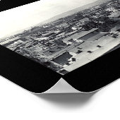 Wilkes-Barre Skyline Foto 1909 Poster (Ecke)