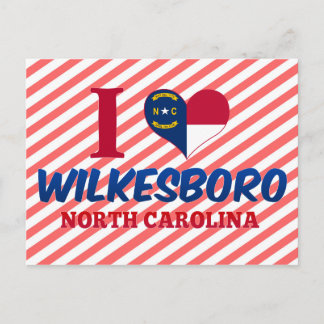 Wilkesboro, North Carolina Postkarte