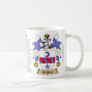 Wilkie, der Ursprung, die Bedeutung und das Wappen Kaffeetasse