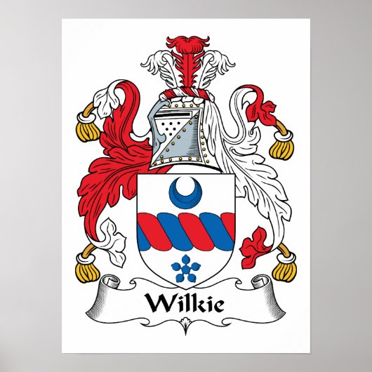 Wilkie Familienwappen Poster (Vorne)
