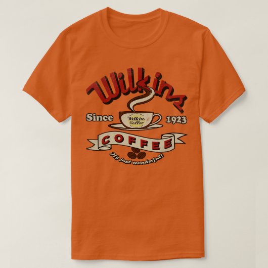 Wilkins Coffee Co Vintag TShirt (Design vorne)