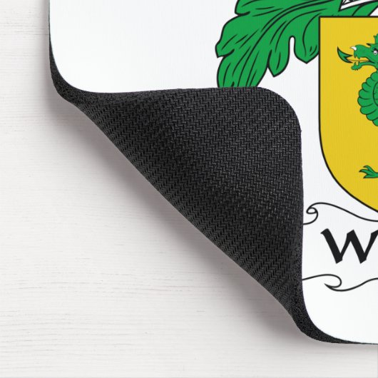 Wilkins Familienwappen Mousepad (Ecke)