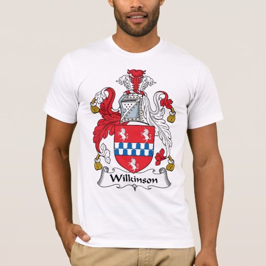 Wilkinson-Familienwappen T-Shirt (Vorderseite)