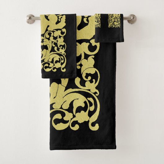 Will Bradley Heraldic Lion Badhandtuch Set (Insitu)