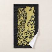 Will Bradley Heraldic Lion Badhandtuch Set (Handtuch)