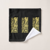 Will Bradley Heraldic Lion Badhandtuch Set (Waschlappen)