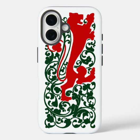 Will Bradley Heraldic Lion Case-Mate iPhone Hülle (Rückseite)