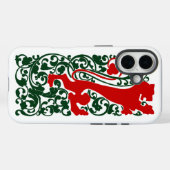 Will Bradley Heraldic Lion Case-Mate iPhone Hülle (Rückseite (Horizontal))