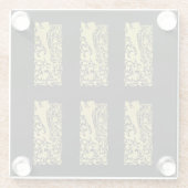 Will Bradley Heraldic Lion Glasuntersetzer (Rückseite)