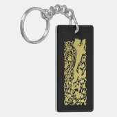 Will Bradley Heraldic Lion Schlüsselanhänger (Vorderseite links)