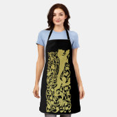 Will Bradley Heraldic Lion Schürze (Getragen)