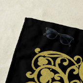 Will Bradley Heraldic Lion Strandtuch (Beispiel)