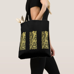 Will Bradley Heraldic Lion Tasche