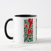 Will Bradley Heraldic Lion Tasse (Links)